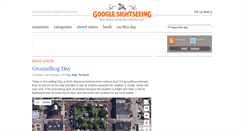 Desktop Screenshot of googlesightseeing.com